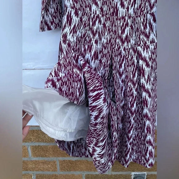 FRONT ROW by Sara and Goldy trapeze hem graphic dress 4 - Picture 6 of 8